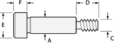 Shoulder Bolt Dimensions